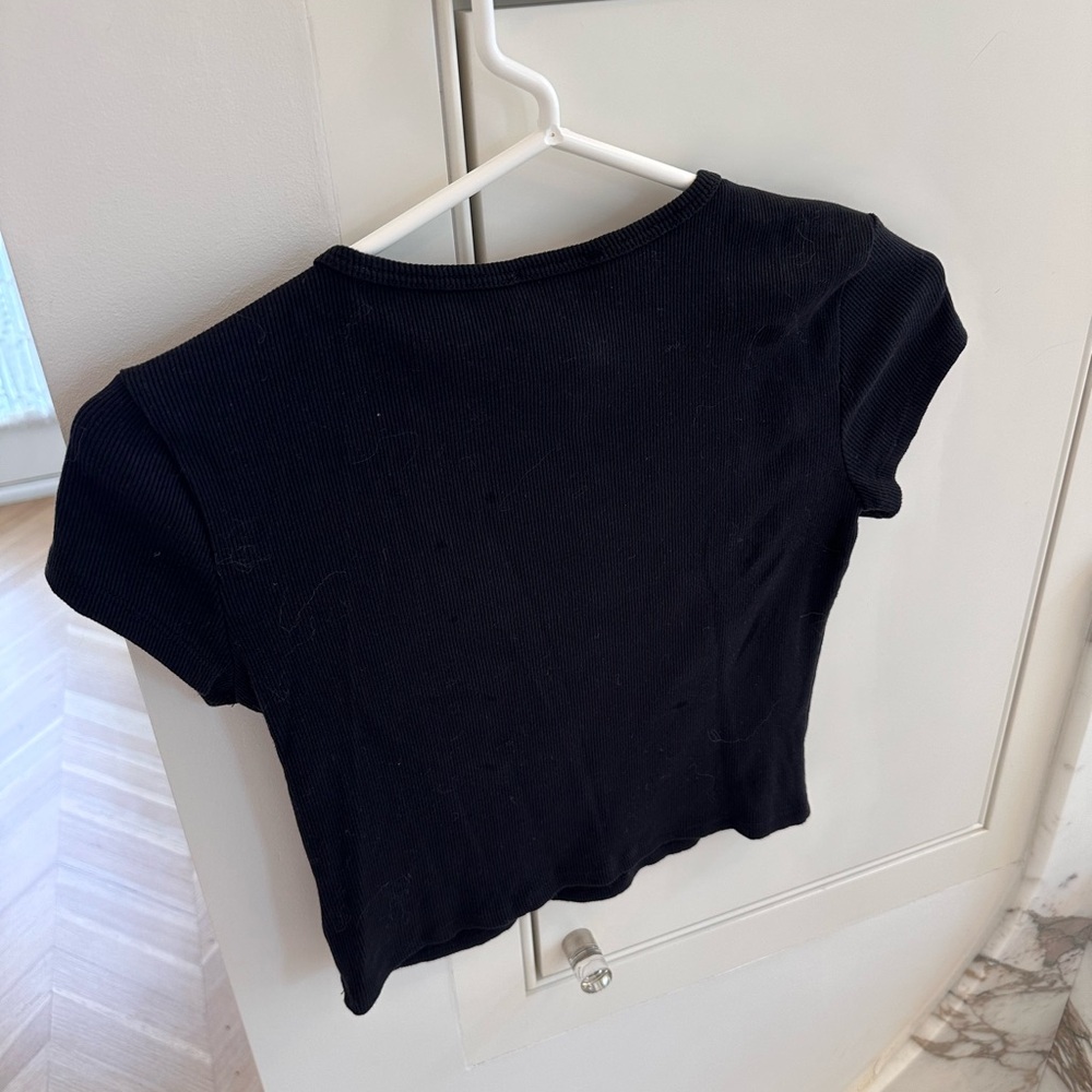Reformation MUSE tee black small